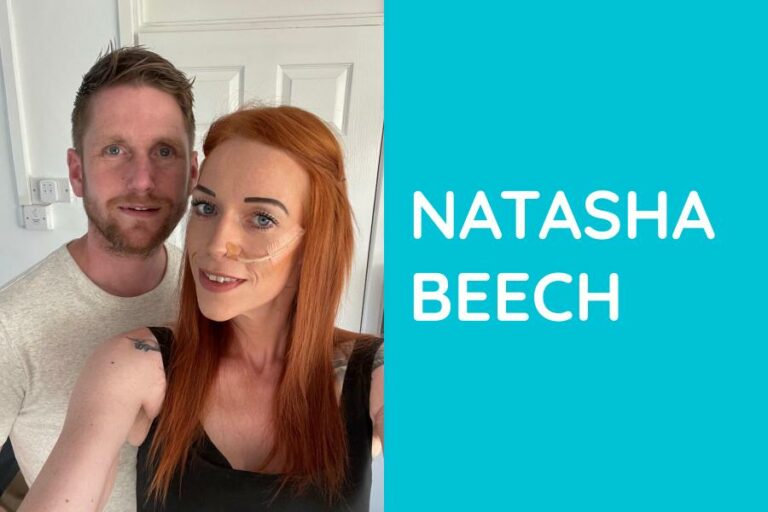 Picture of Natasha Beech with her husband