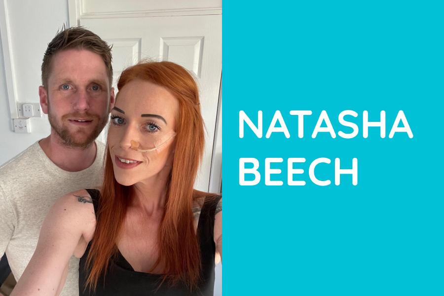 Picture of Natasha Beech with her husband